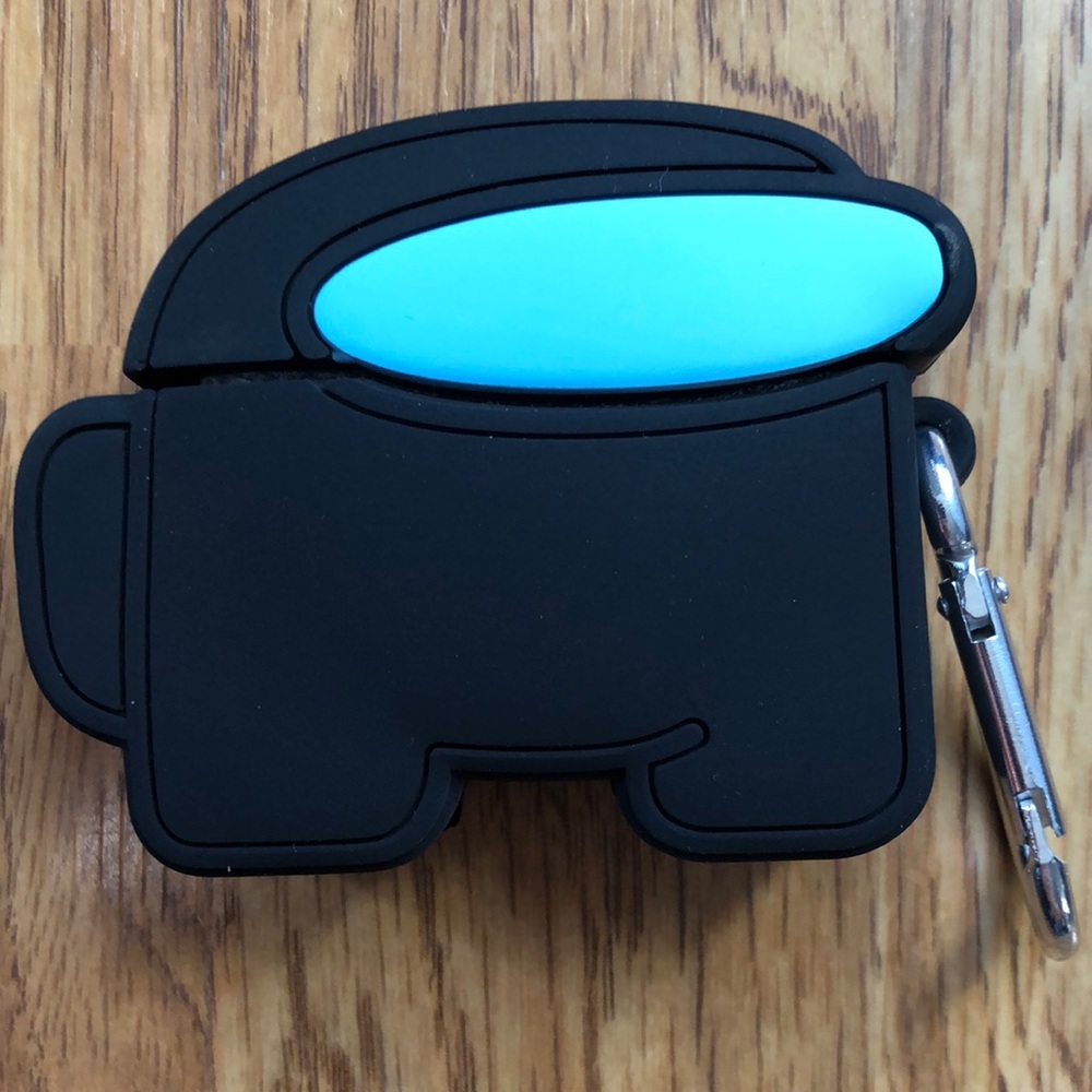 Among Us Black AirPods Pro Case NWT